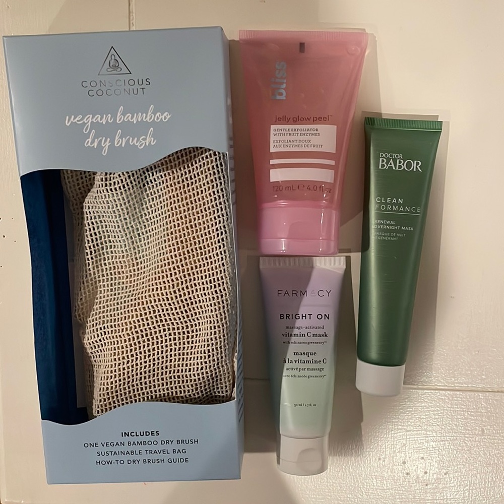 NWT unopened skin and body care items